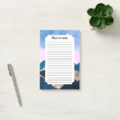 Golden Celestial Peaks Waterverf Post-it® Notes (Kantoor)