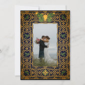 Golden Celtic Knot Bedankkaart (Voorkant)