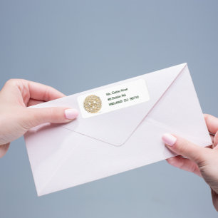 Golden Celtic Knot Etiket