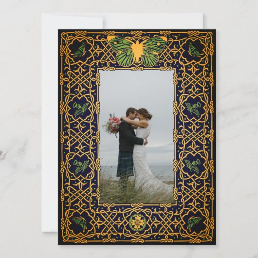 Golden Celtic Knot Kaart (Voorkant)