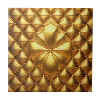 Golden Center-burst Tegeltje