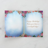 Golden Ceremonial Summer Roos Kat Kaart (Binnen)