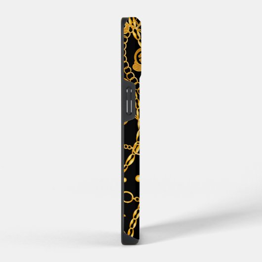 Golden chain iPhone hoesje (Rechterkant)