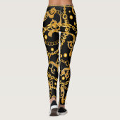 Golden Chains Leggings (Achterkant)