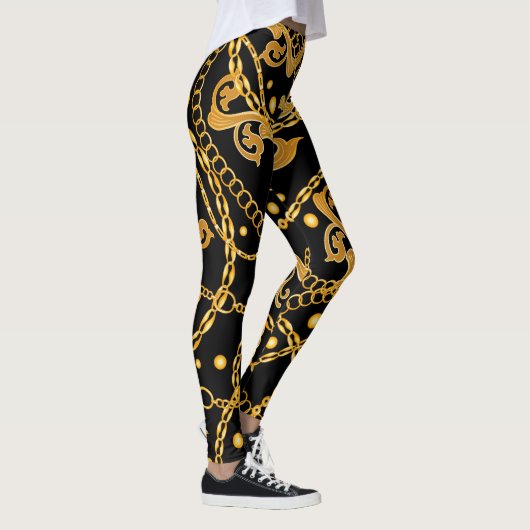 Golden Chains Leggings (Rechts)