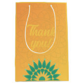 Golden Chakra BG Dank u Terugkeer Medium Cadeauzakje (Voorkant)