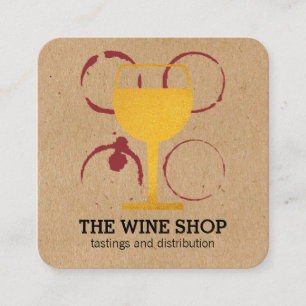 Golden Chalice Vierkante Visitekaartje