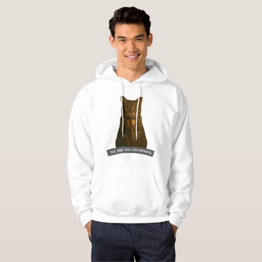 Golden Champion Cat Hoodie (Voorkant volledig)