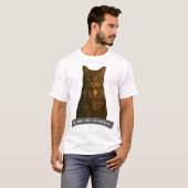 Golden Champion Cat T-shirt (Voorkant volledig)
