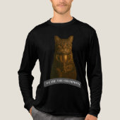 Golden Champion Cat Tri-Blend Shirt (Voorkant volledig)