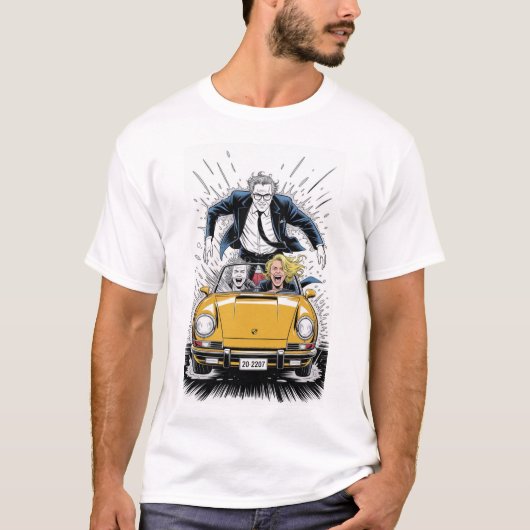 Golden Chaos Ride T-shirt (Voorkant)