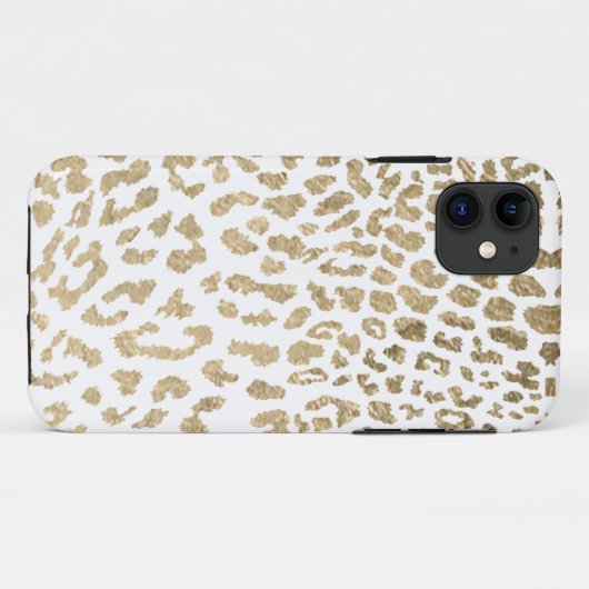 Golden Cheetah Case-Mate iPhone Case (Achterkant (horizontaal))