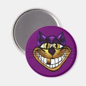 Golden Cheshire Cat Magnet (Voorkant / Achterkant)