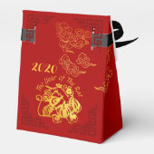 Golden Chinese papiersnijden in 2020 TFB Bedankdoosjes (Achterkant)