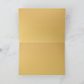 Golden Chinese Pig Papercut 2019 Monogram Kaart (Binnen)