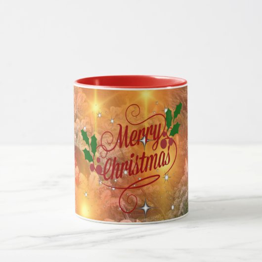   Golden Christmas design, Mok (Midden)