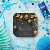 Golden Christmas Elegance -  Bord (Feest)