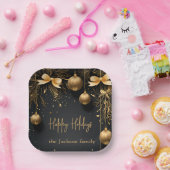 Golden Christmas Elegance -  Bord (Feest)