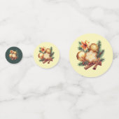 Golden Christmas Star with Cinnamon Confetti (Achterkanten)