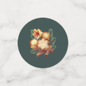 Golden Christmas Star with Cinnamon Confetti (Kleine voorkant)