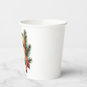 Golden Christmas Star with Cinnamon Papieren Bekers (Links)