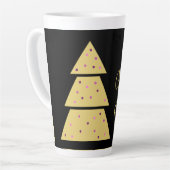 Golden Christmas Tree Latte Mug Mok (Linkerhoek)