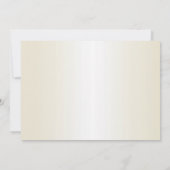 Golden Christmas Trees Shiny Snowflakes Feestdagen Kaart (Achterkant)