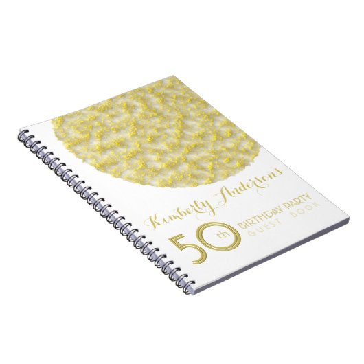 Golden Circle 50e verjaardagsfeestje GuestBook Notitieboek (Rechterzijde)