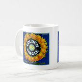 Golden Circle Sinaasappels Koffiemok (Voorkant links)