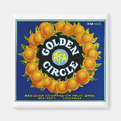 Golden Circle Sinaasappels Magneet (Voorkant)