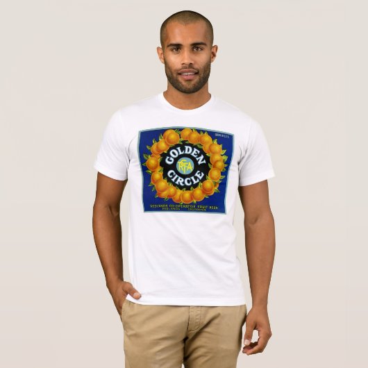 Golden Circle Sinaasappels T-shirt (Voorkant volledig)