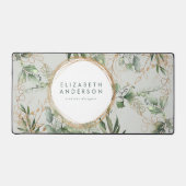 Golden Circles Eucalyptus Elegante Groene Grote Mu Bureaumat (Voorkant)