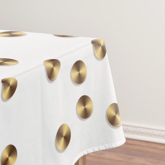 Golden cirkels tafelkleed (Voorbeeld)