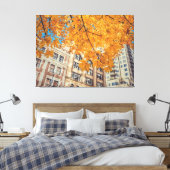 Golden City Canvas Afdruk (Insitu (Slaapkamer))
