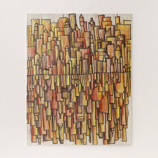 Golden City Legpuzzel (Verticaal)