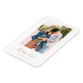 Golden Classic kerst - Aangepaste foto Magneet (Linkerzijde)