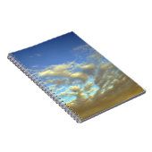 Golden Cloud Layer en Blue Sky Notitieboek (Rechterzijde)