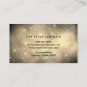 Golden Cloud voor je logo Visitekaartje (Achterkant)