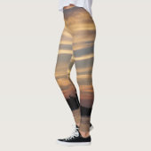 Golden cloudy Florida Keys Sunset Leggings (Links)