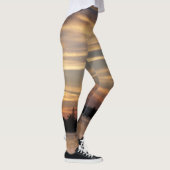 Golden cloudy Florida Keys Sunset Leggings (Rechts)