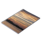 Golden cloudy Florida Keys Sunset Notitieboek (Linkerzijde)