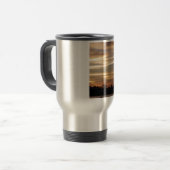 Golden cloudy Florida Keys Sunset Reisbeker (Voorkant links)