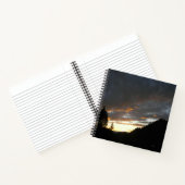 Golden Cloudy Sunset...... Notitieboek (Binnen)