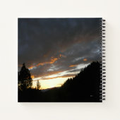 Golden Cloudy Sunset...... Notitieboek (Achterkant)