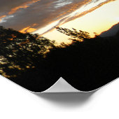 Golden Cloudy Sunset.... Poster (Hoek)