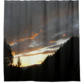 Golden Cloudy Sunset...... Shower Curtain Douchegordijn (Voorkant)