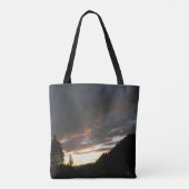 Golden Cloudy Sunset.... Tote Bag (Achterkant)