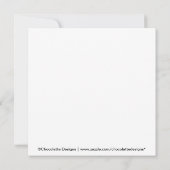 Golden Clover St/ Patrick's Day Party Invitation Kaart (Achterkant)