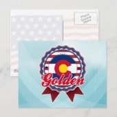 Golden, CO Briefkaart (Voorkant / Achterkant)