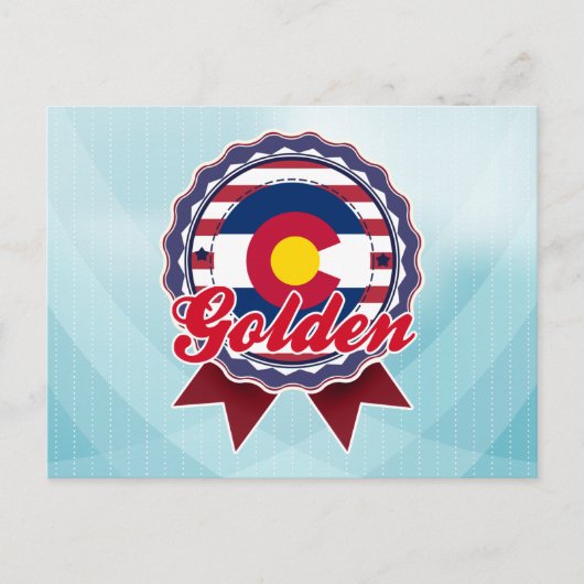 Golden, CO Briefkaart (Voorkant)